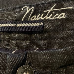NAUTICA DENIM Mid-rise Anchor Blue Jeans Sailor Sz 6 NWT